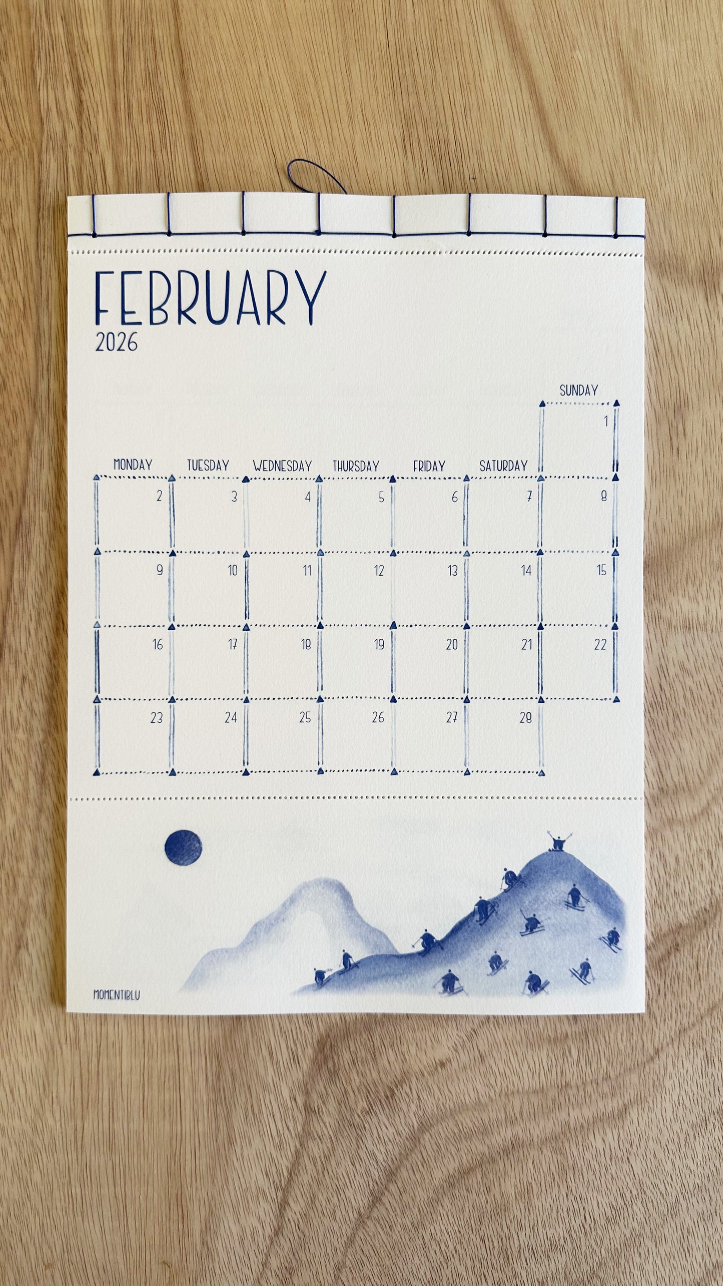 Calendar Momentiblu 2026