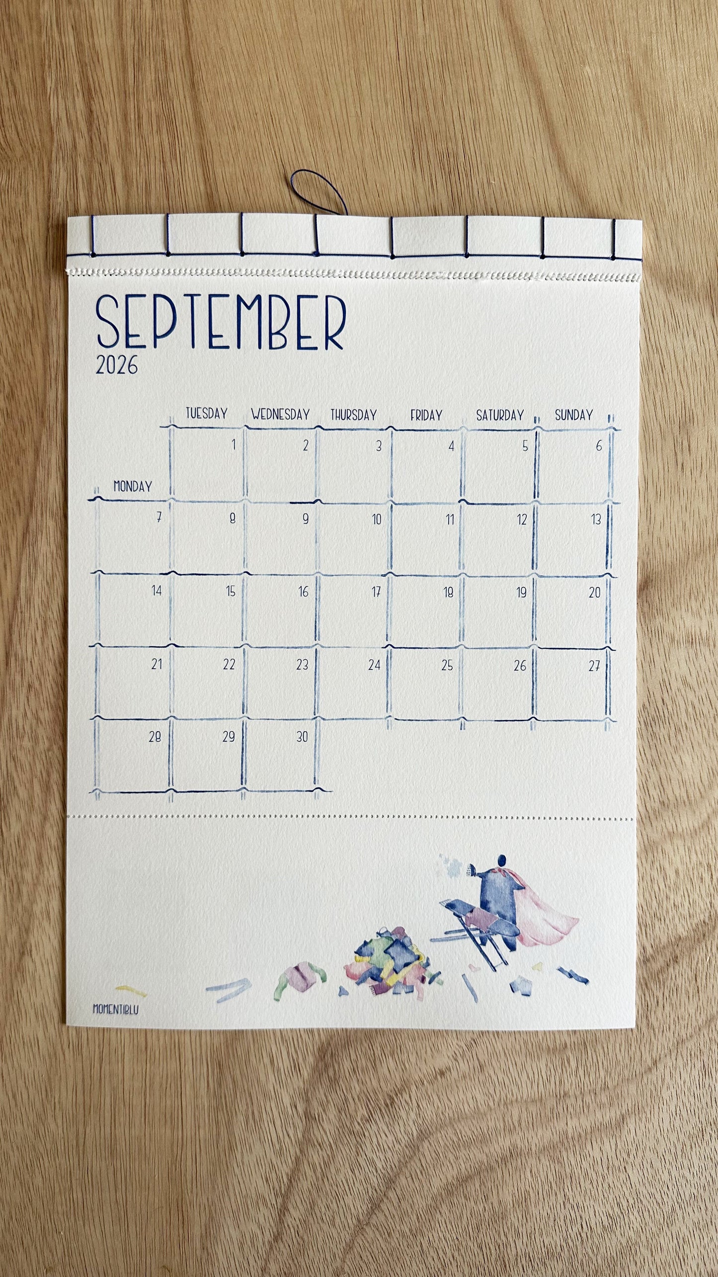 Calendar Momentiblu 2026